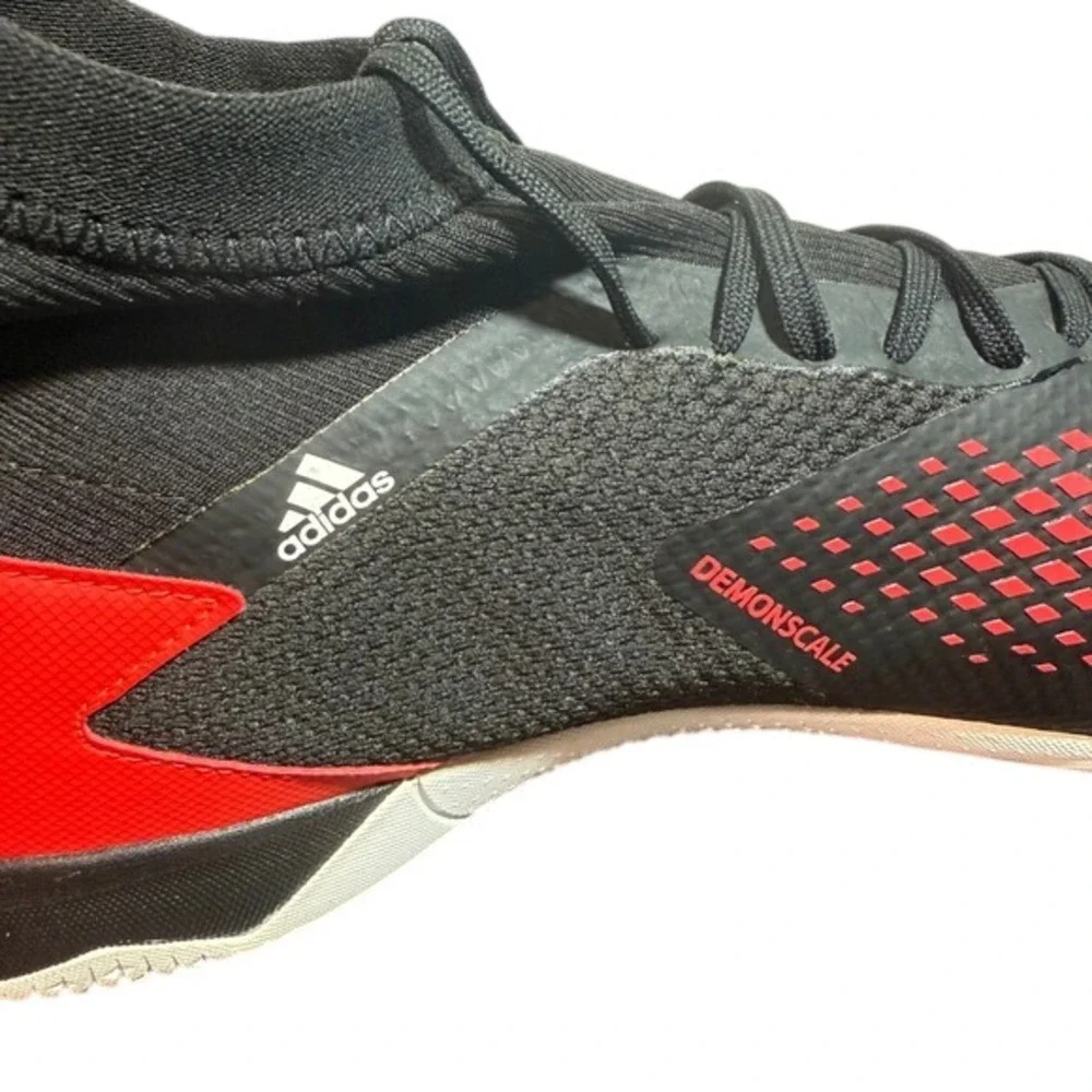 Adidas Predator Freak FG Soccer‎ Cleats Black Red Mens Size 13.5 EF2209